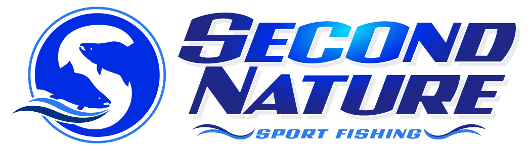 Full Colored Logo Image of Second Nature Sport Fishing in Oswego, NY.